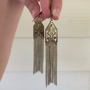 Buckle Buddha Dangle earrings